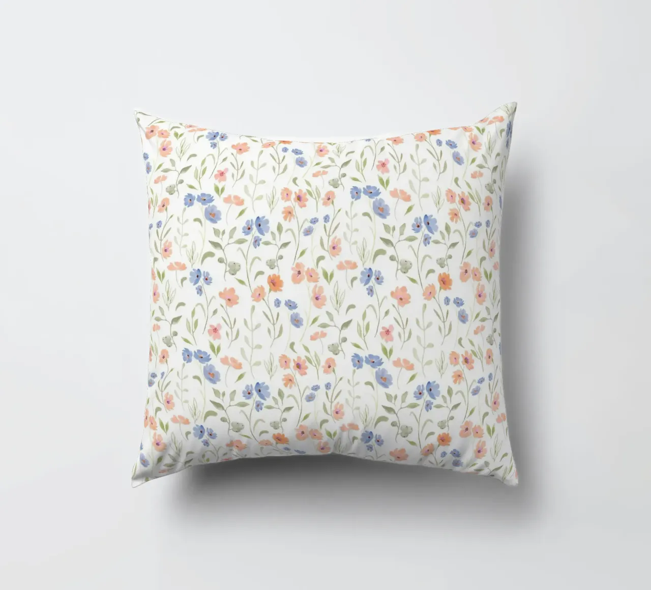 motivo di fiori e piante cuscino da The joy of home