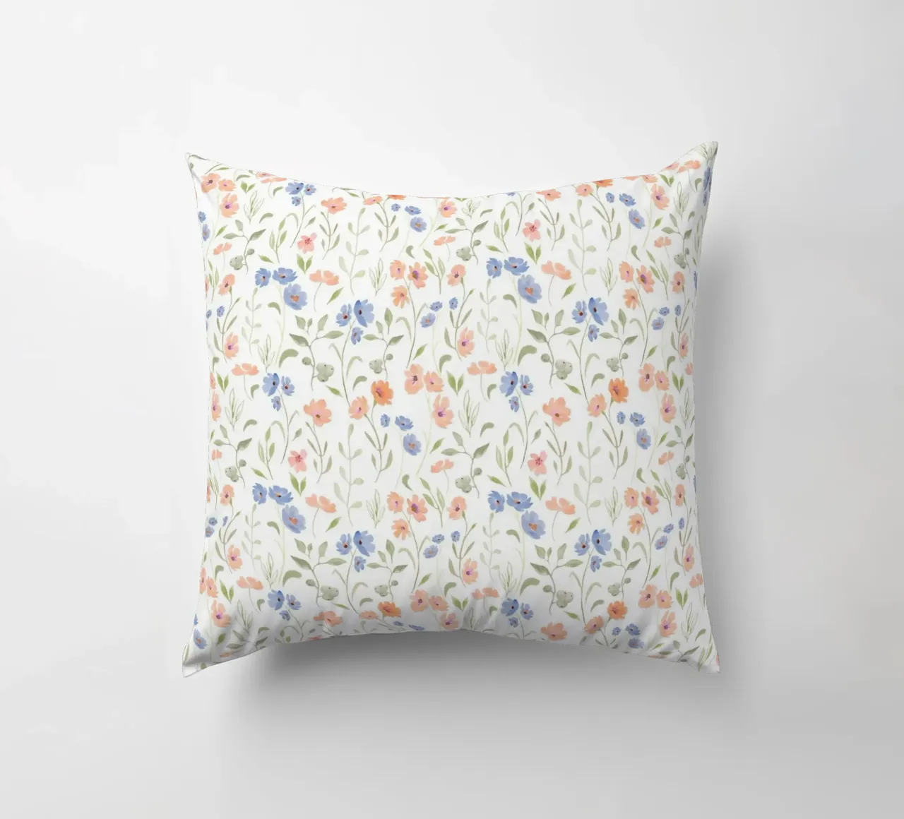 motivo di fiori e piante cuscino da The joy of home