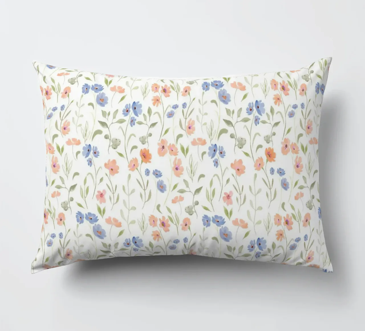 motivo di fiori e piante cuscino da The joy of home