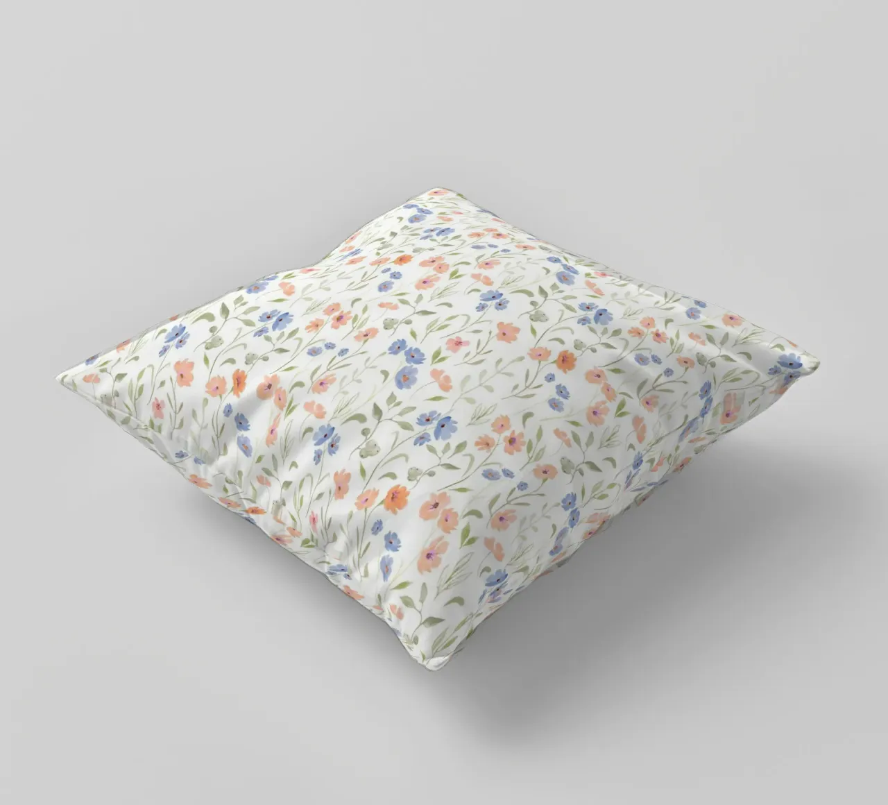 motivo di fiori e piante cuscino da The joy of home