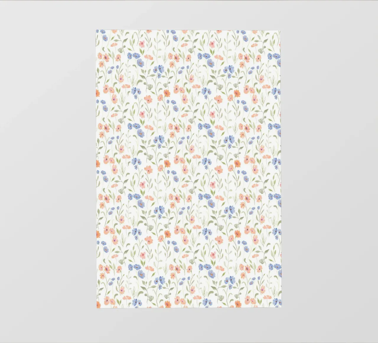 motivo di fiori e piante telo in pvc da The joy of home