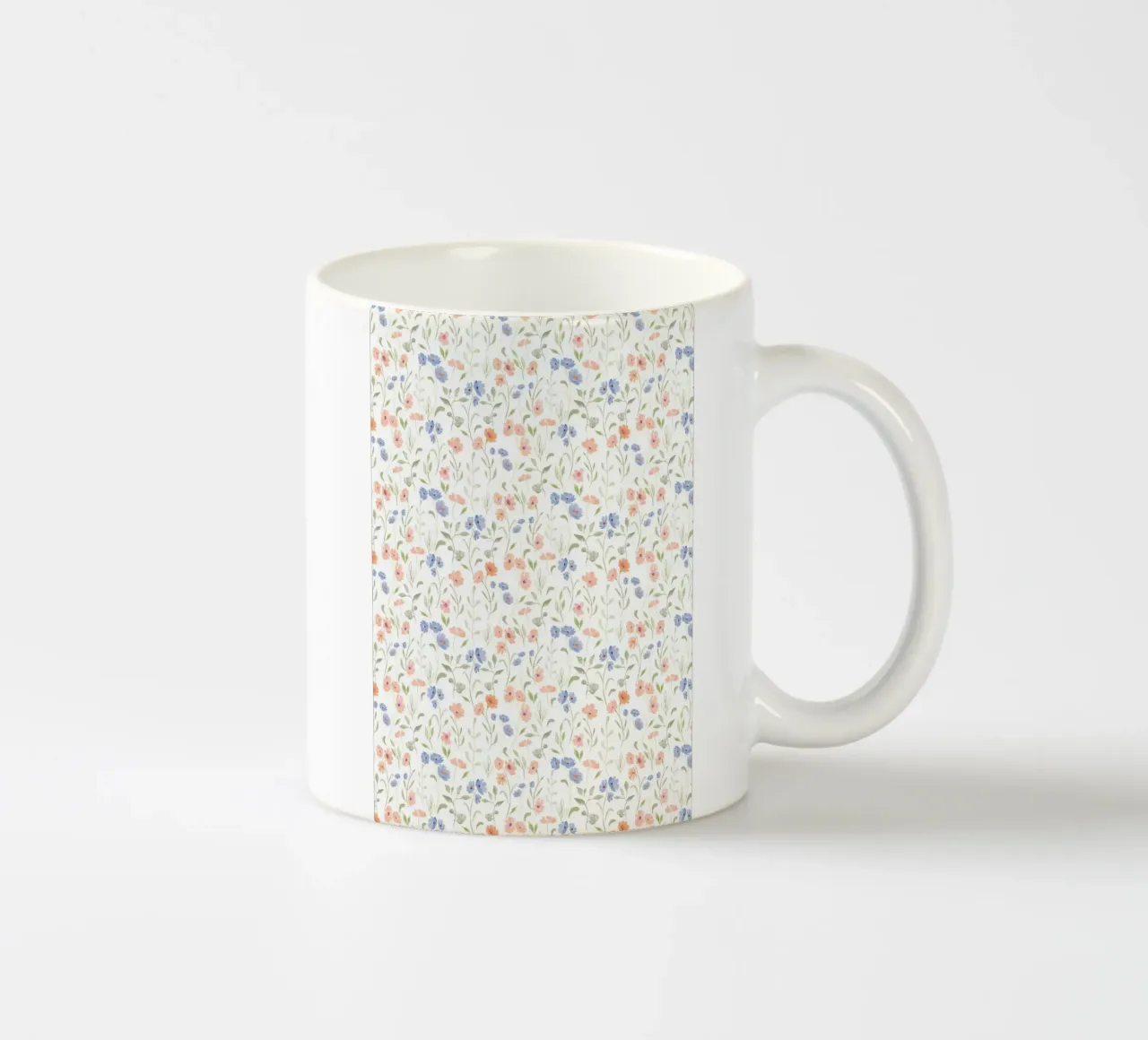 motivo di fiori e piante tazza in ceramica da The joy of home