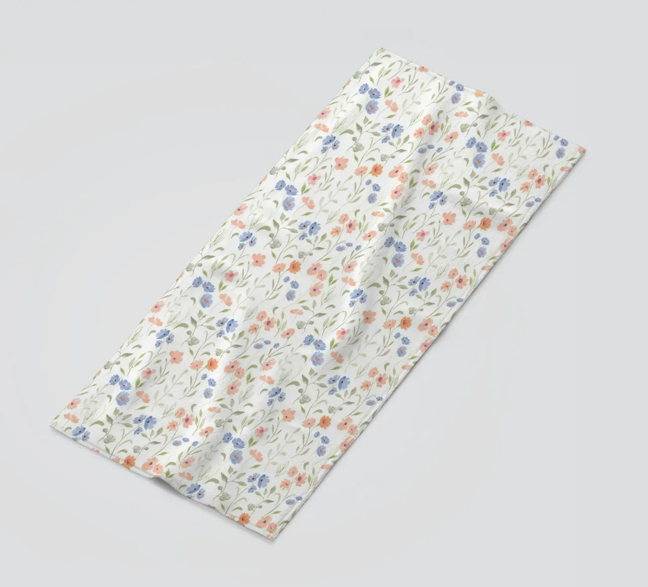 motivo di fiori e piante telo mare da The joy of home