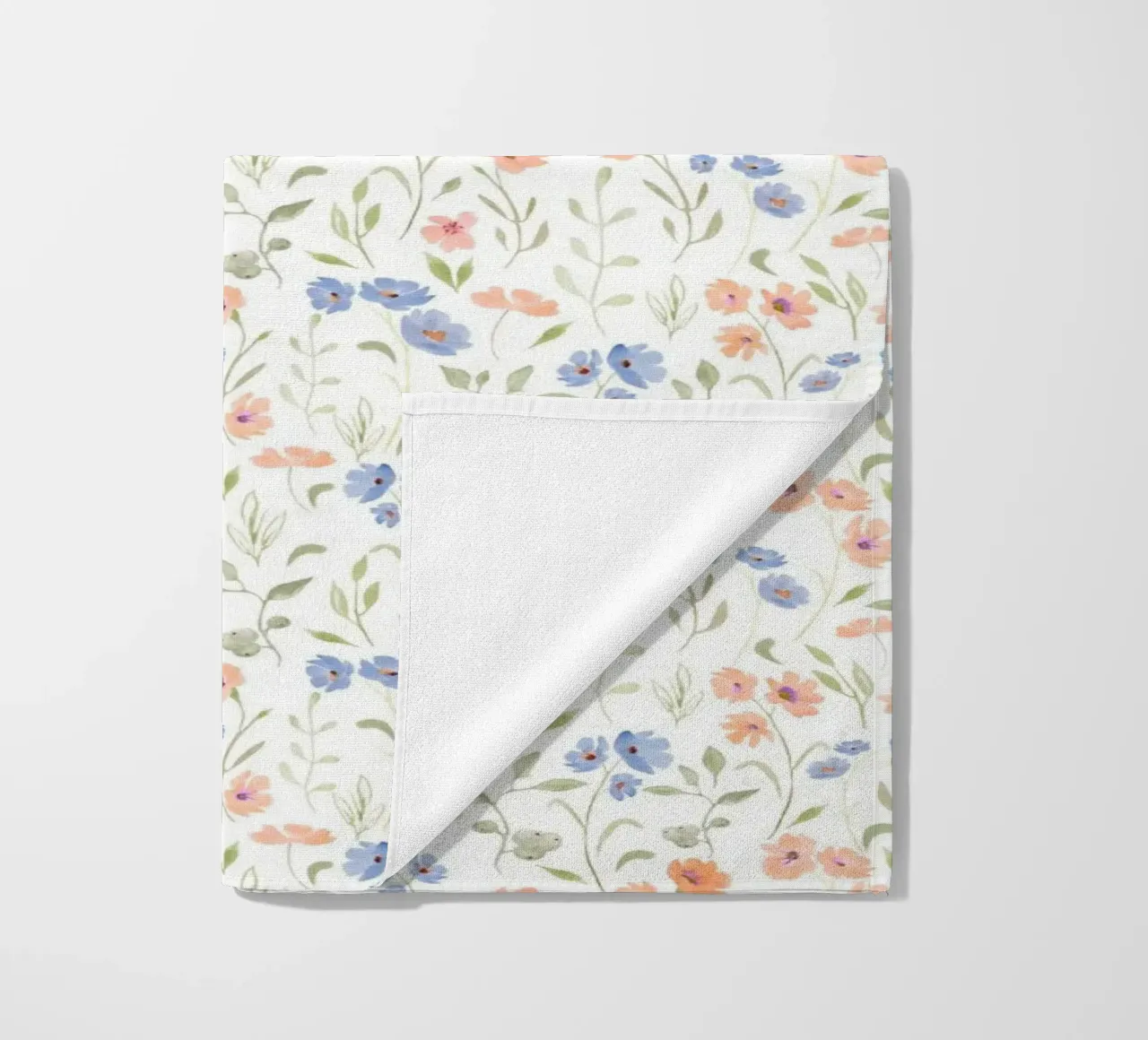 motivo di fiori e piante telo mare da The joy of home