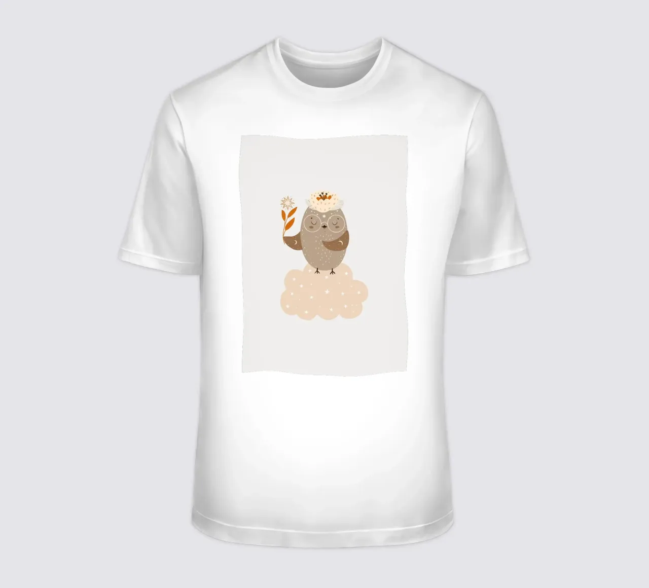 Gufo carino t-shirt da ORION