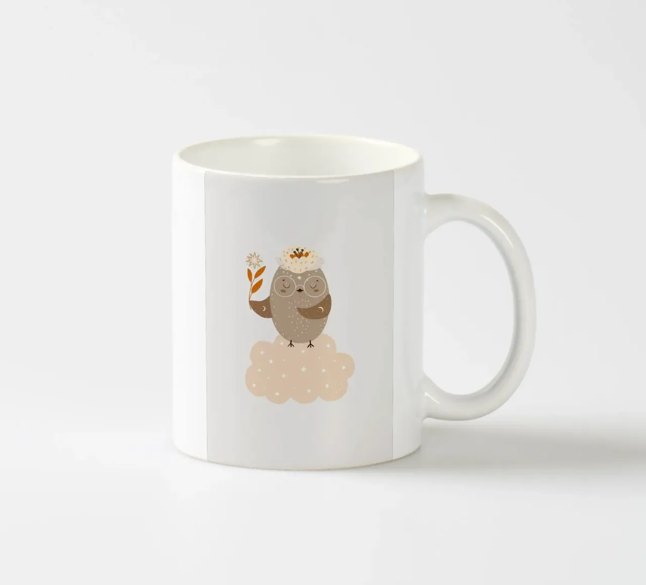 Gufo carino tazza in ceramica da ORION