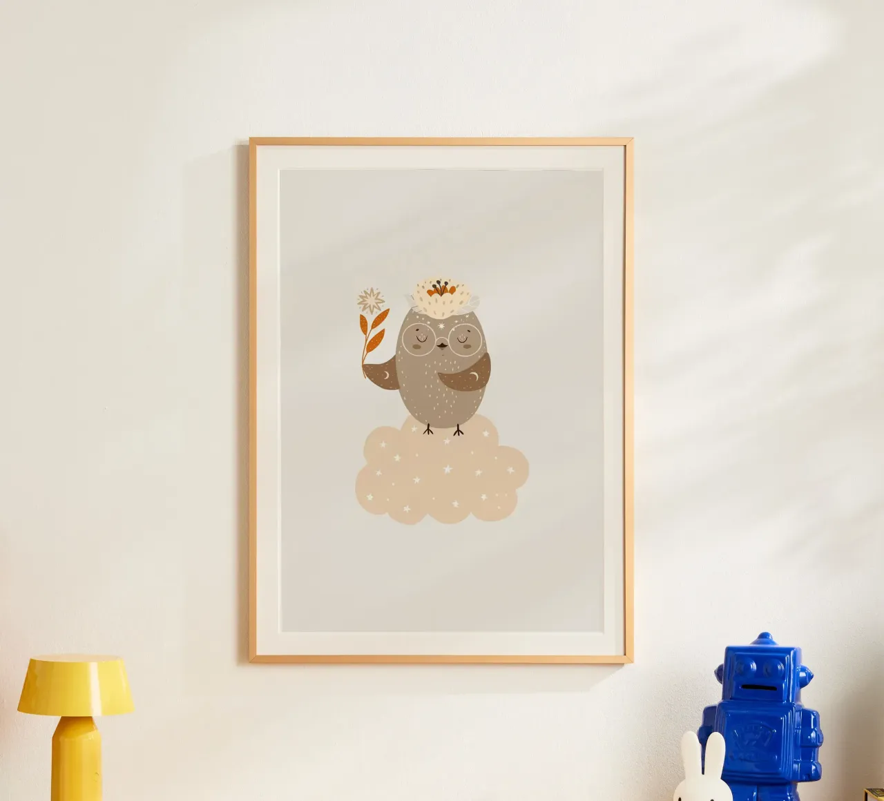 Gufo carino carta hahnemühle da ORION