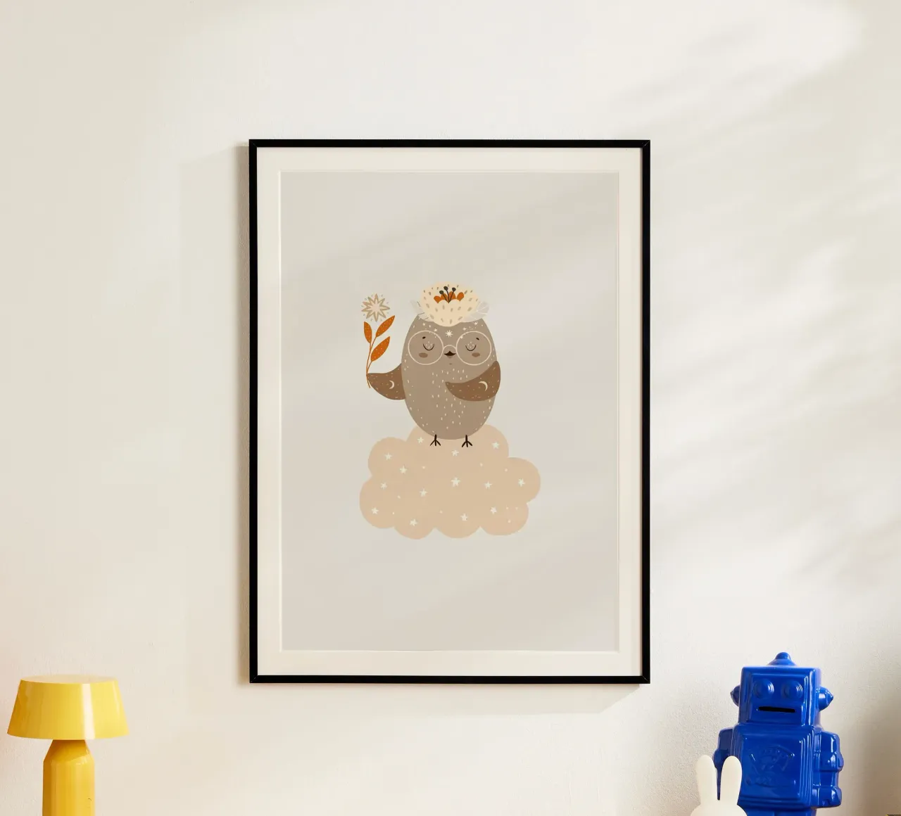 Gufo carino carta hahnemühle da ORION