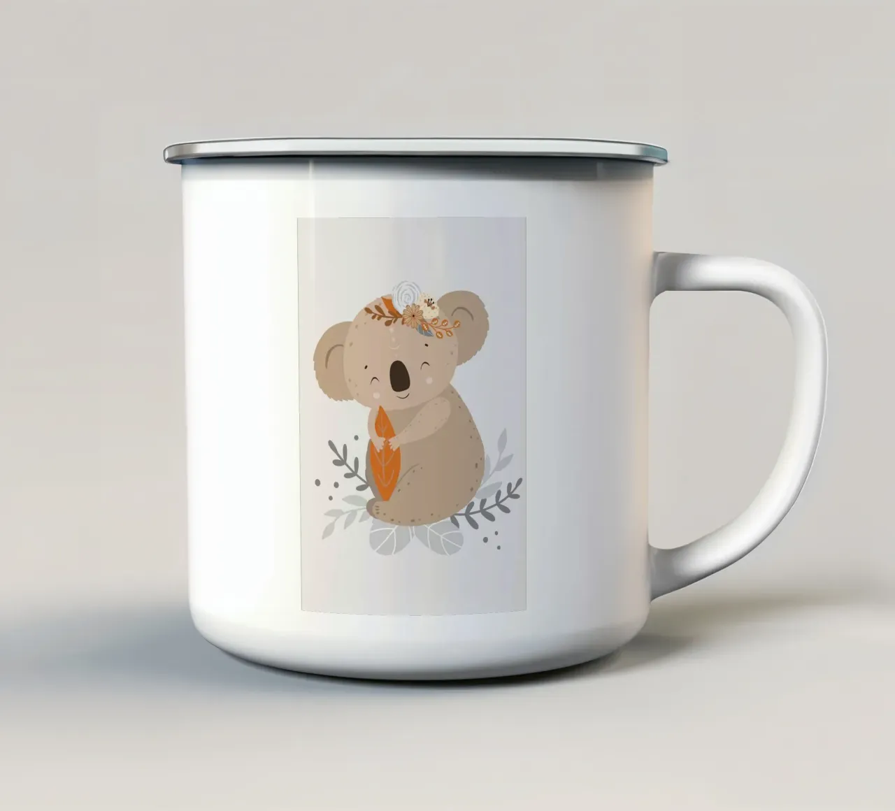 Koala carino tazza in smalto da ORION