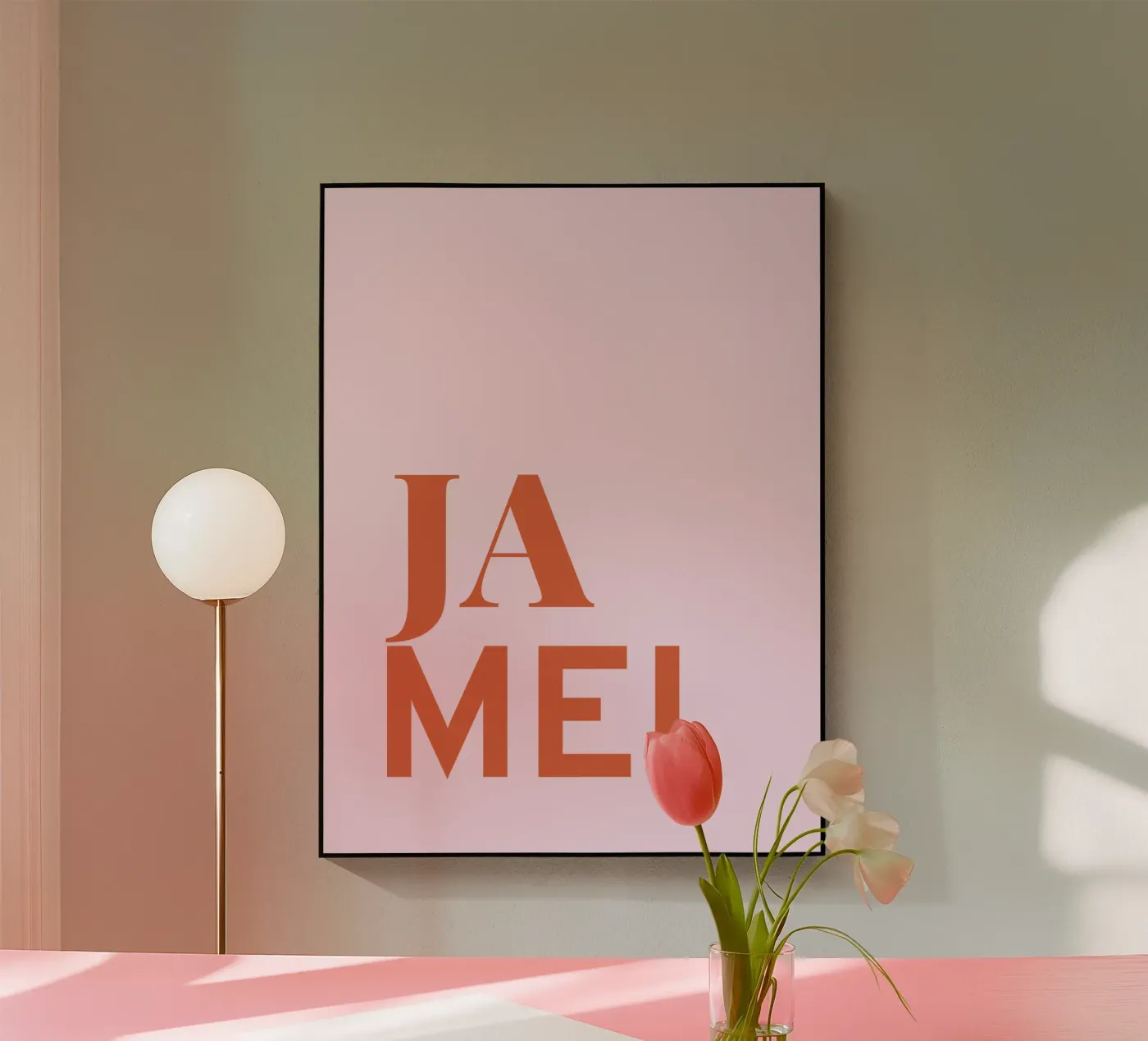 Ja mei acrylic glass by Made in Bavaria