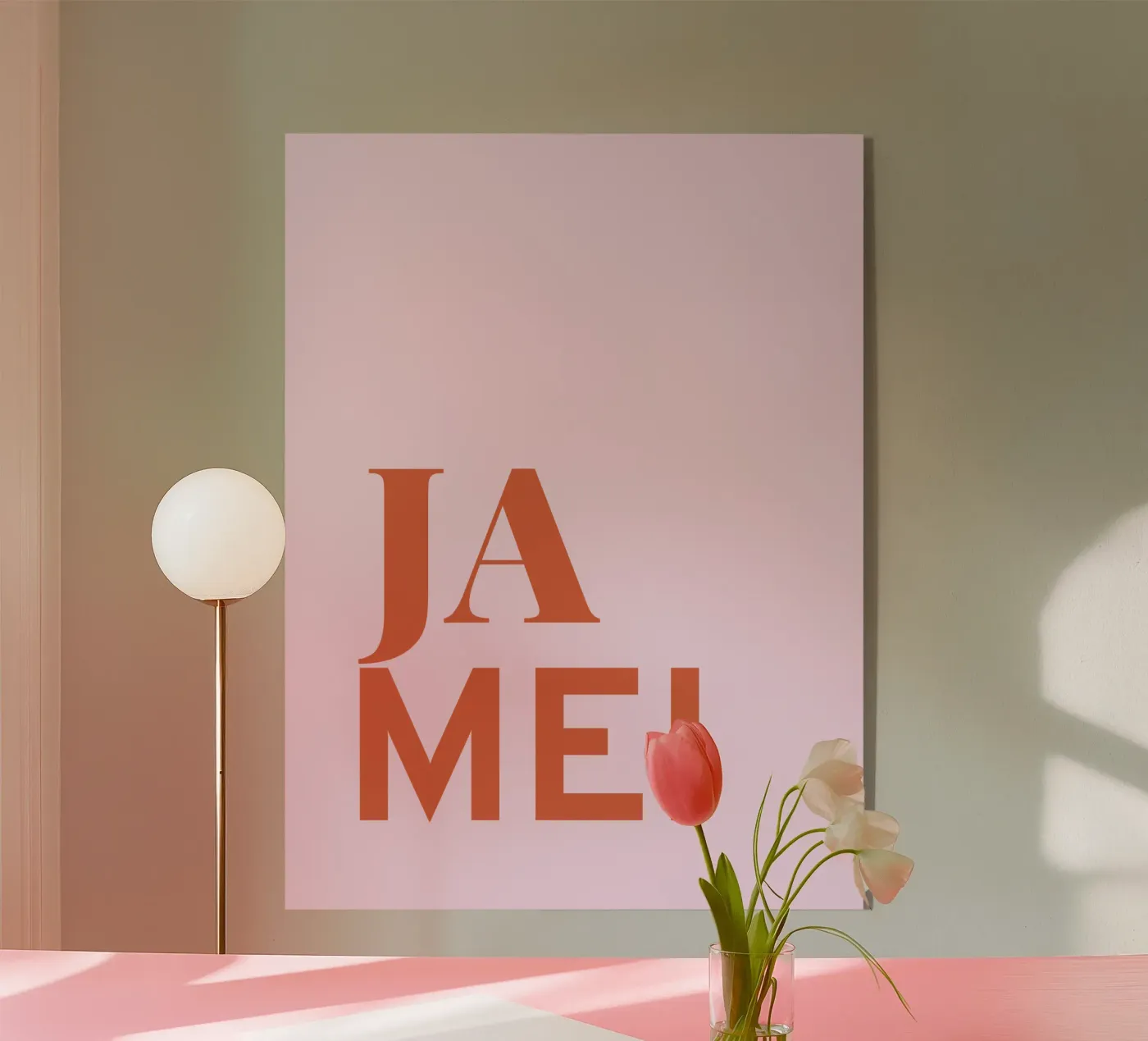 Ja mei acrylic glass by Made in Bavaria