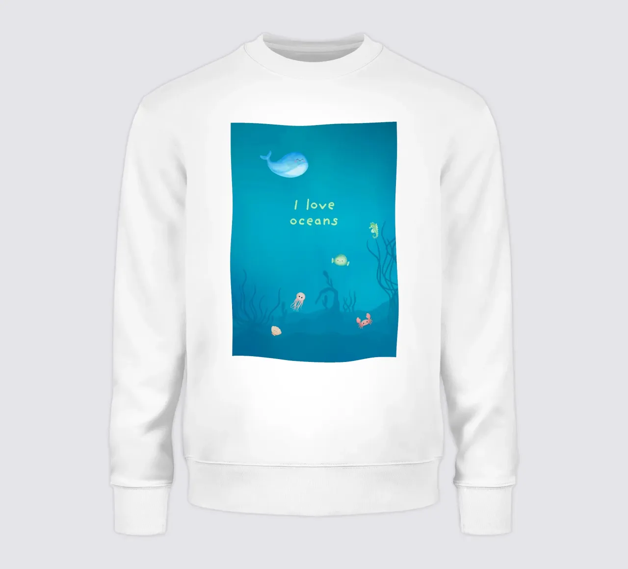 Amo gli oceani felpa da ORION