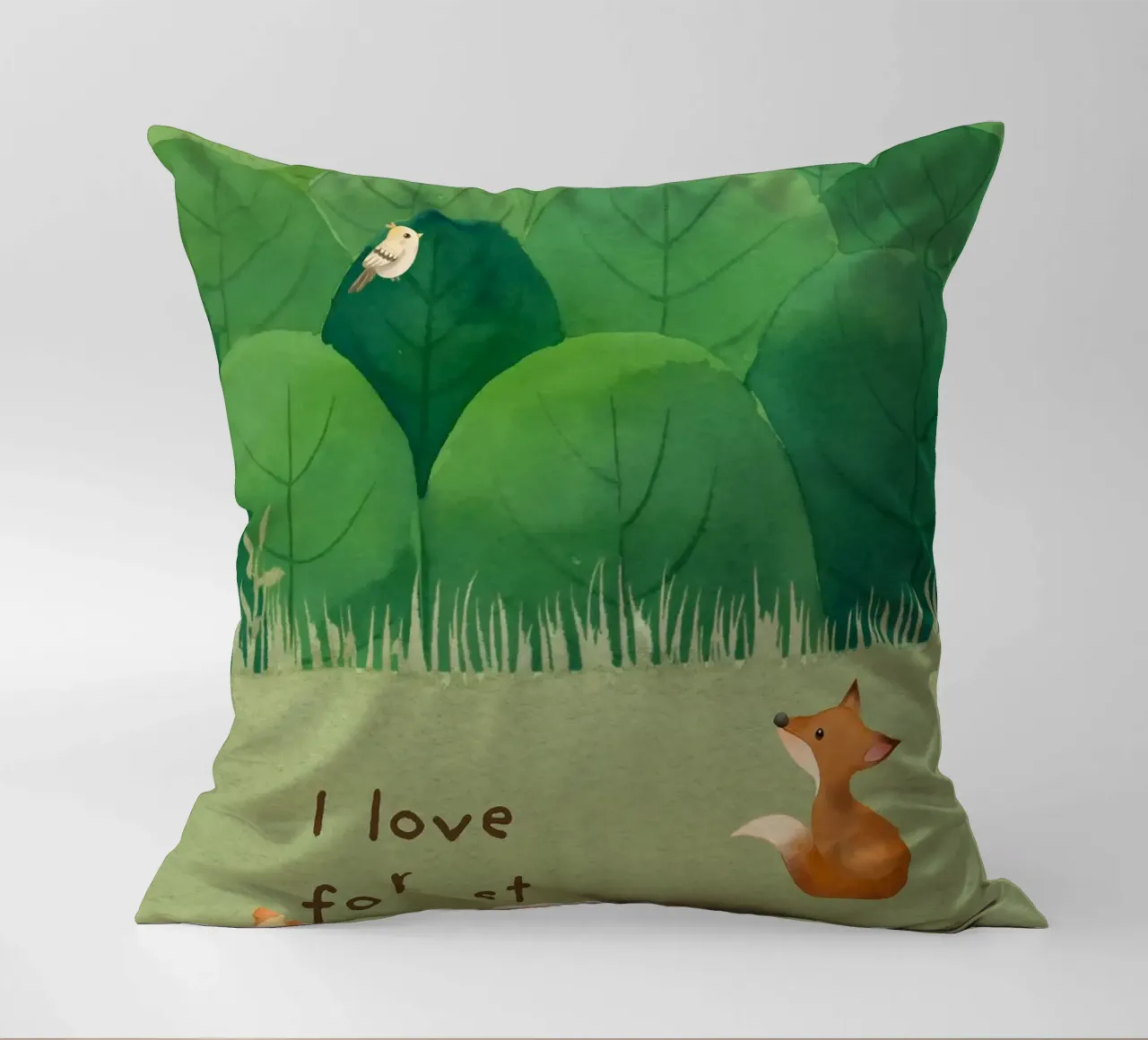 Amo la foresta cuscino da ORION