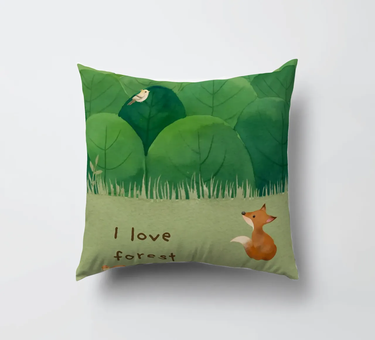 Amo la foresta cuscino da ORION