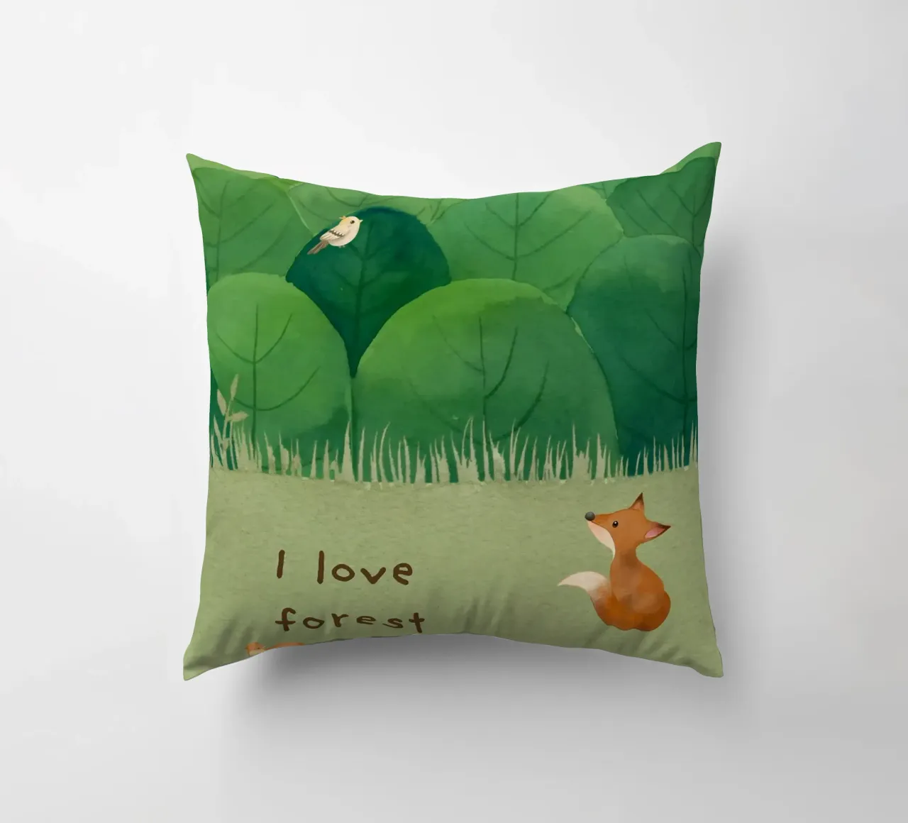 Amo la foresta cuscino da ORION
