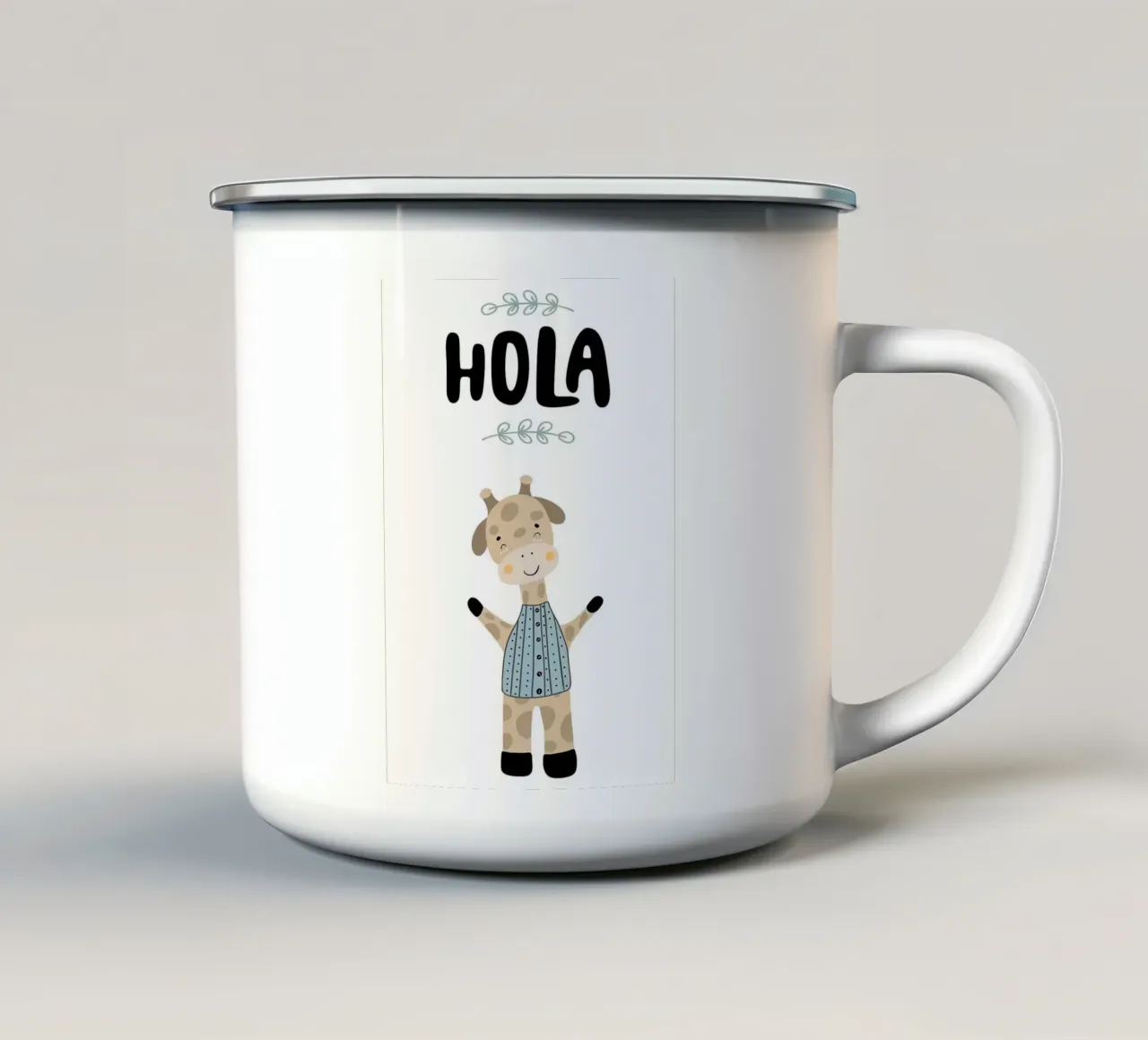 Hola tazza in smalto da ORION