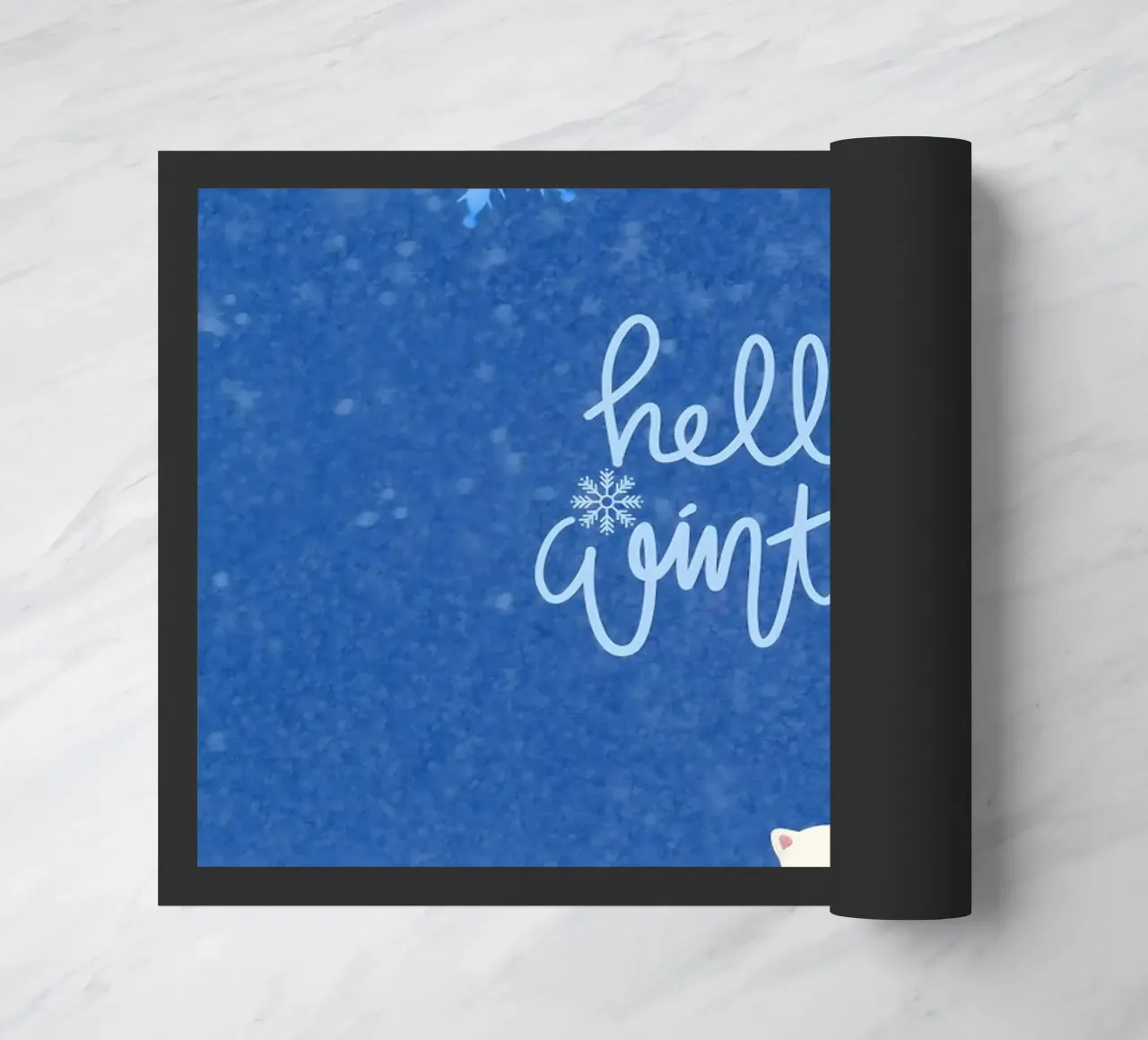 Hello Winter Poster zerbino da ORION