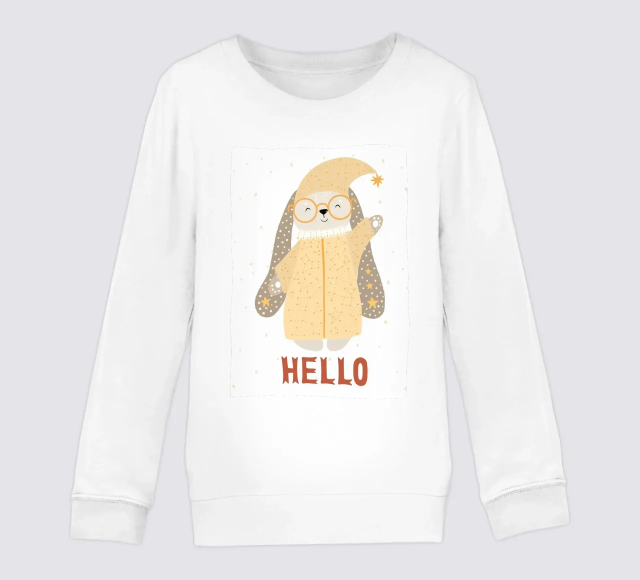 Hello Bunny felpa bambino da ORION