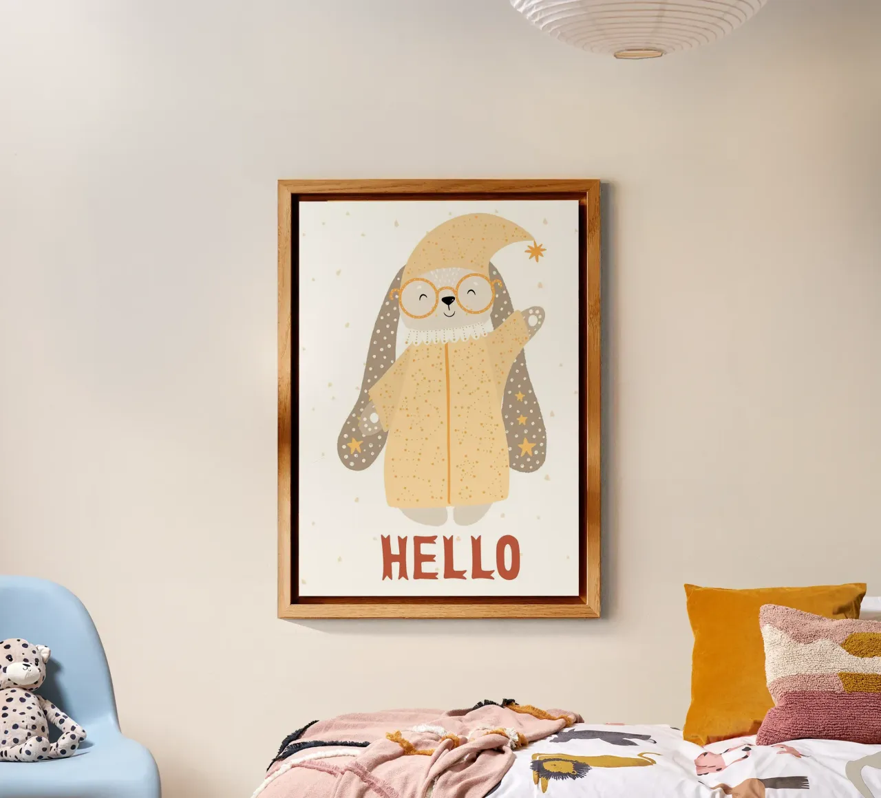 Hello Bunny alluminio dibond da ORION