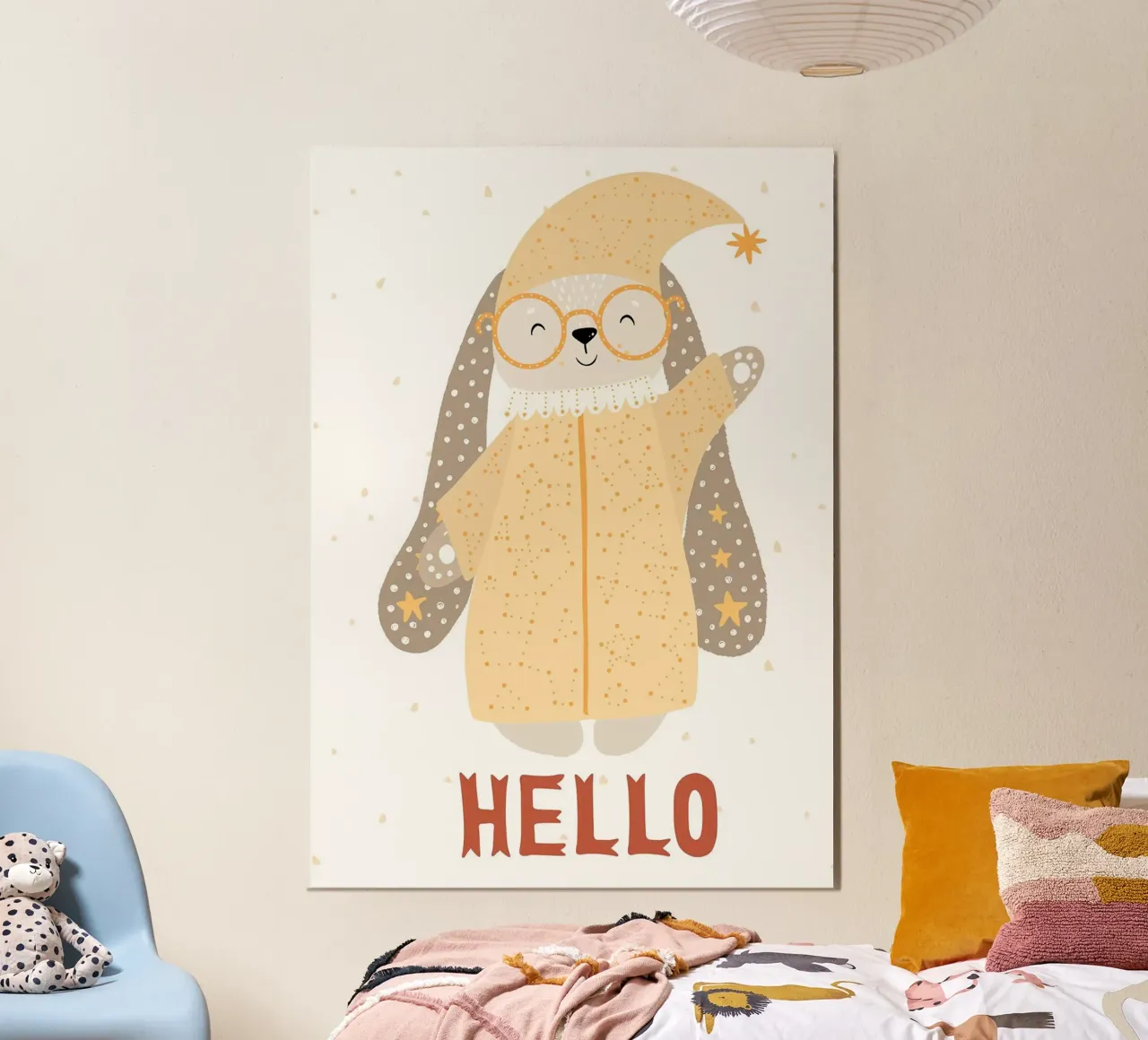 Hello Bunny alluminio dibond da ORION