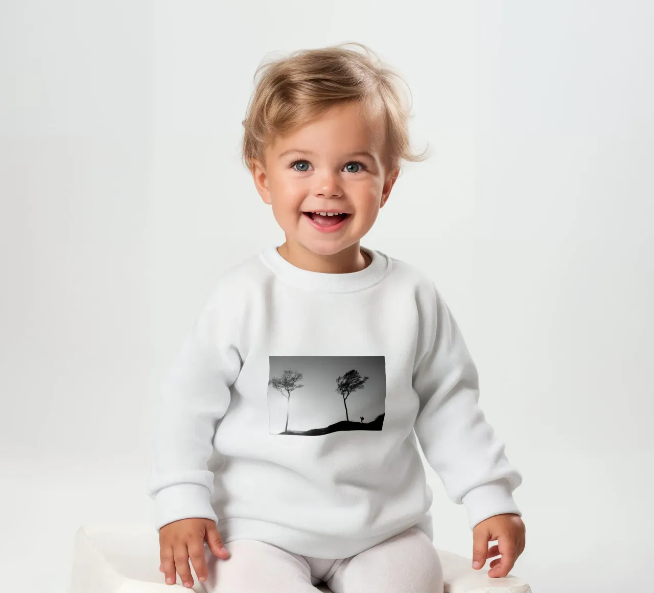 The photographer and the tree felpa neonato da Fjöllart