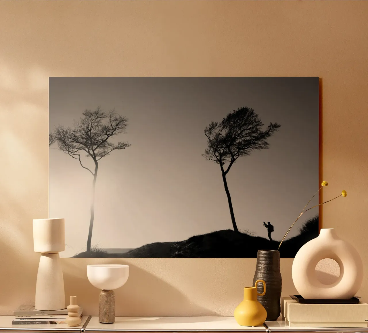 The photographer and the tree plexiglass da Fjöllart