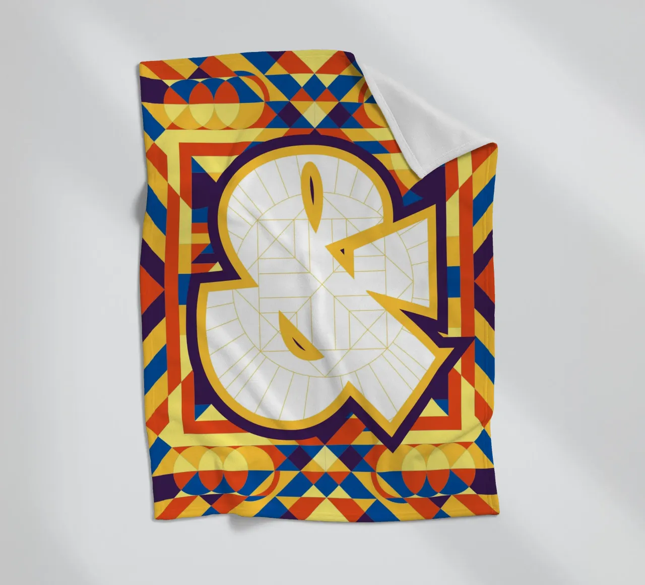 You & Me coperta in pile da Tamsen Design