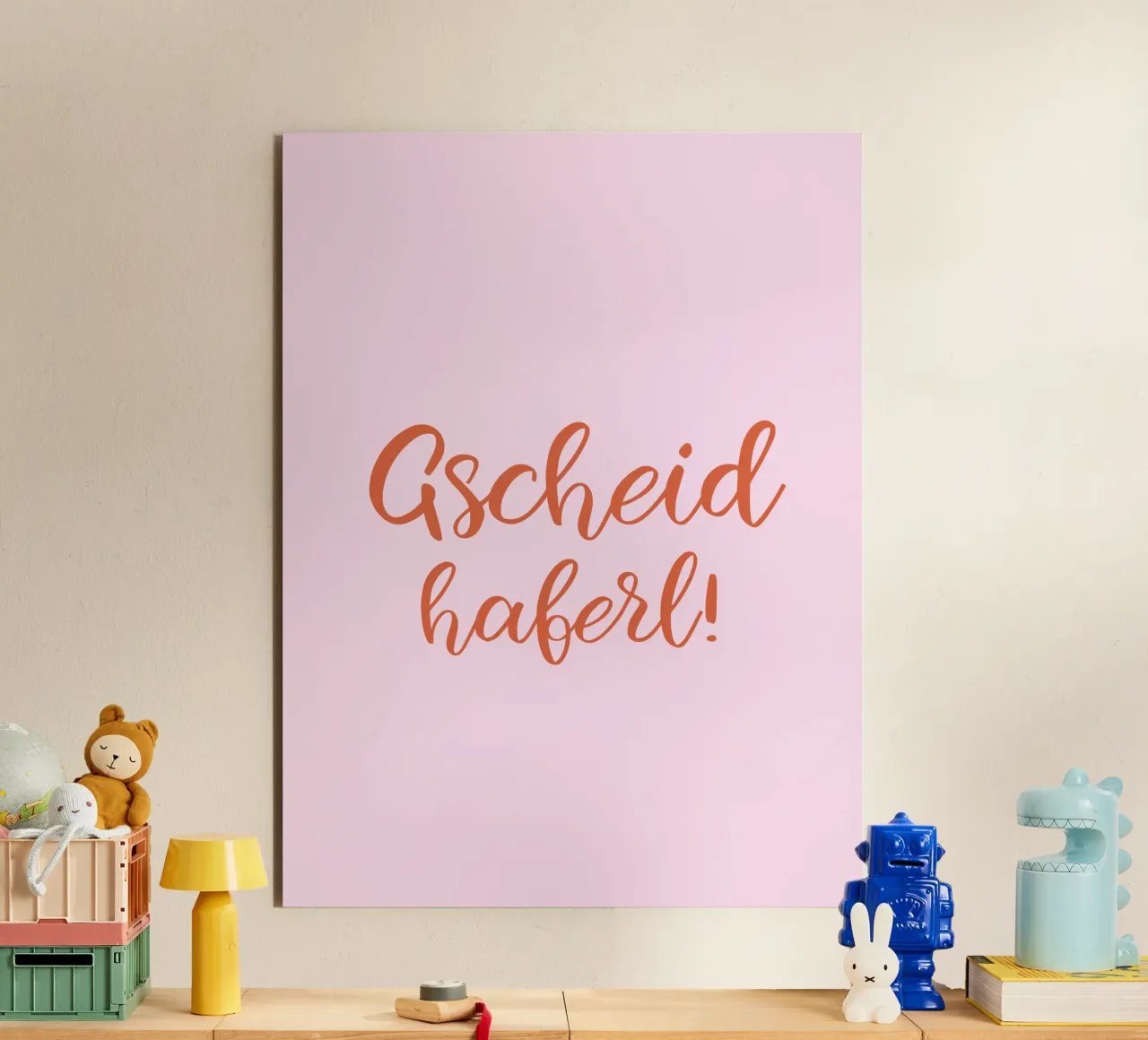 Gscheidhaferl alluminio dibond da Made in Bavaria