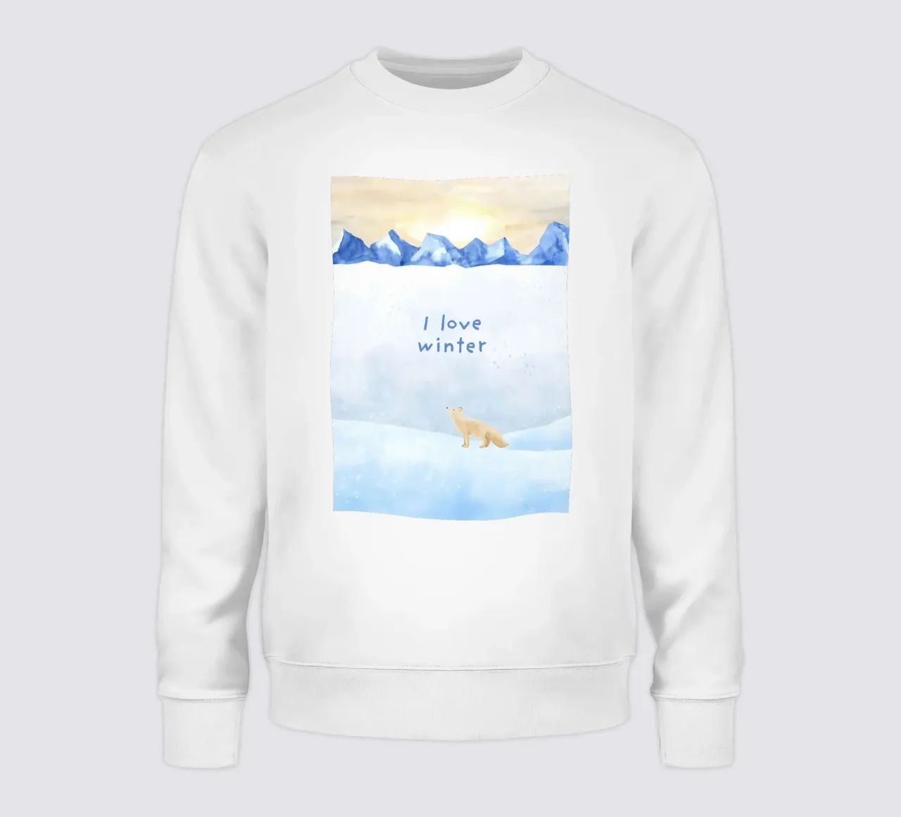 Amo l'inverno felpa da ORION