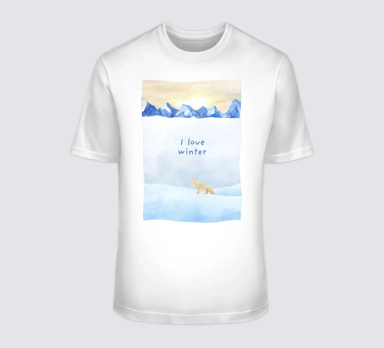 Amo l'inverno t-shirt da ORION