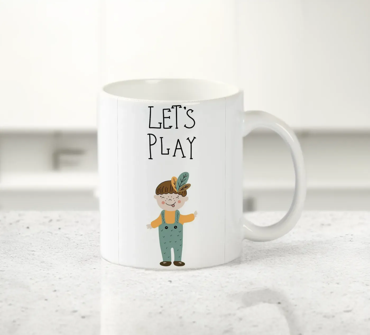 Lets Play ceramic mug by ORION