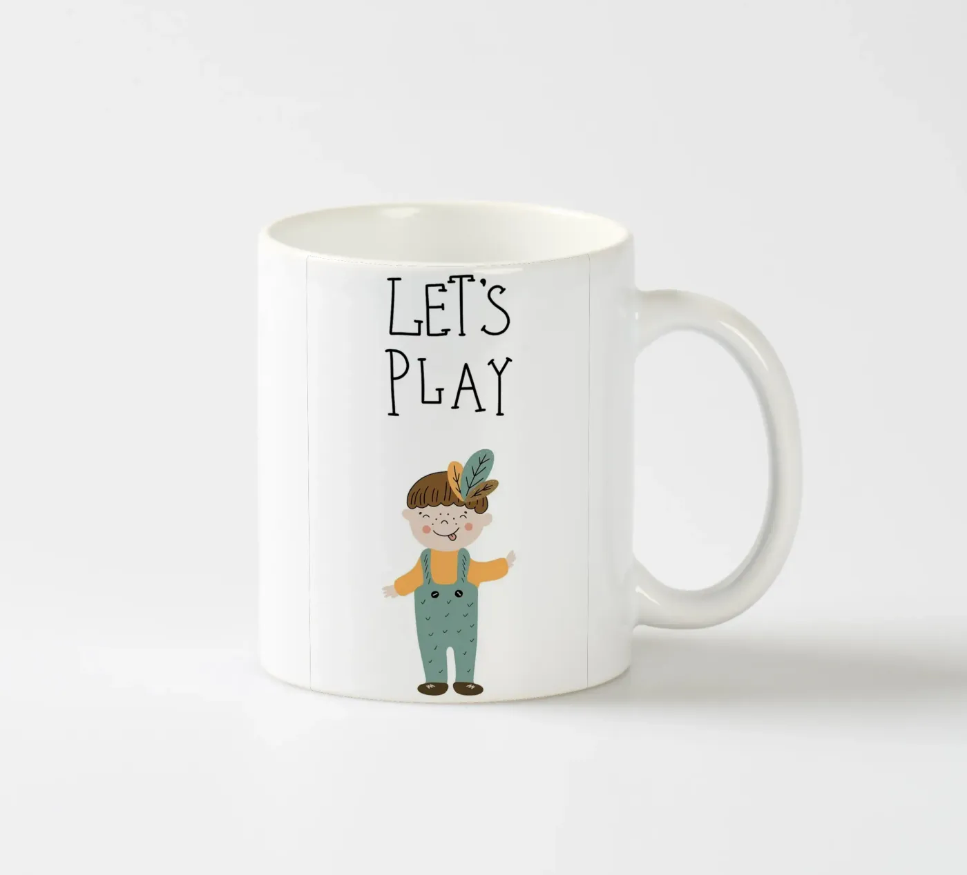 Lets Play ceramic mug by ORION