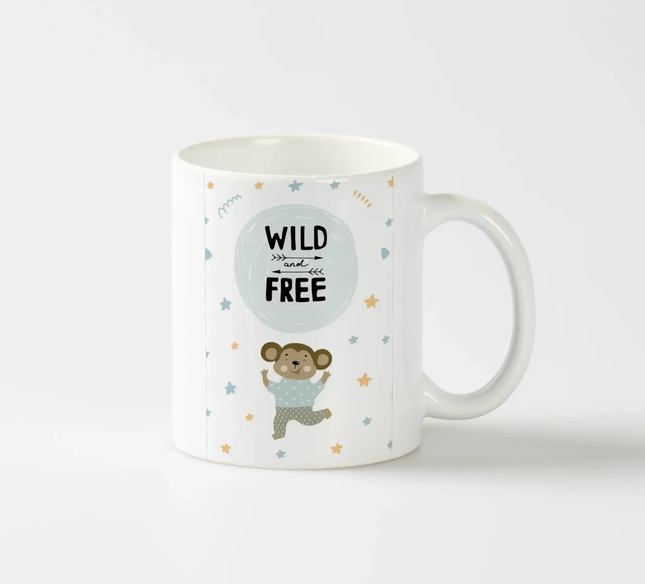 Selvaggio e libero tazza in ceramica da ORION