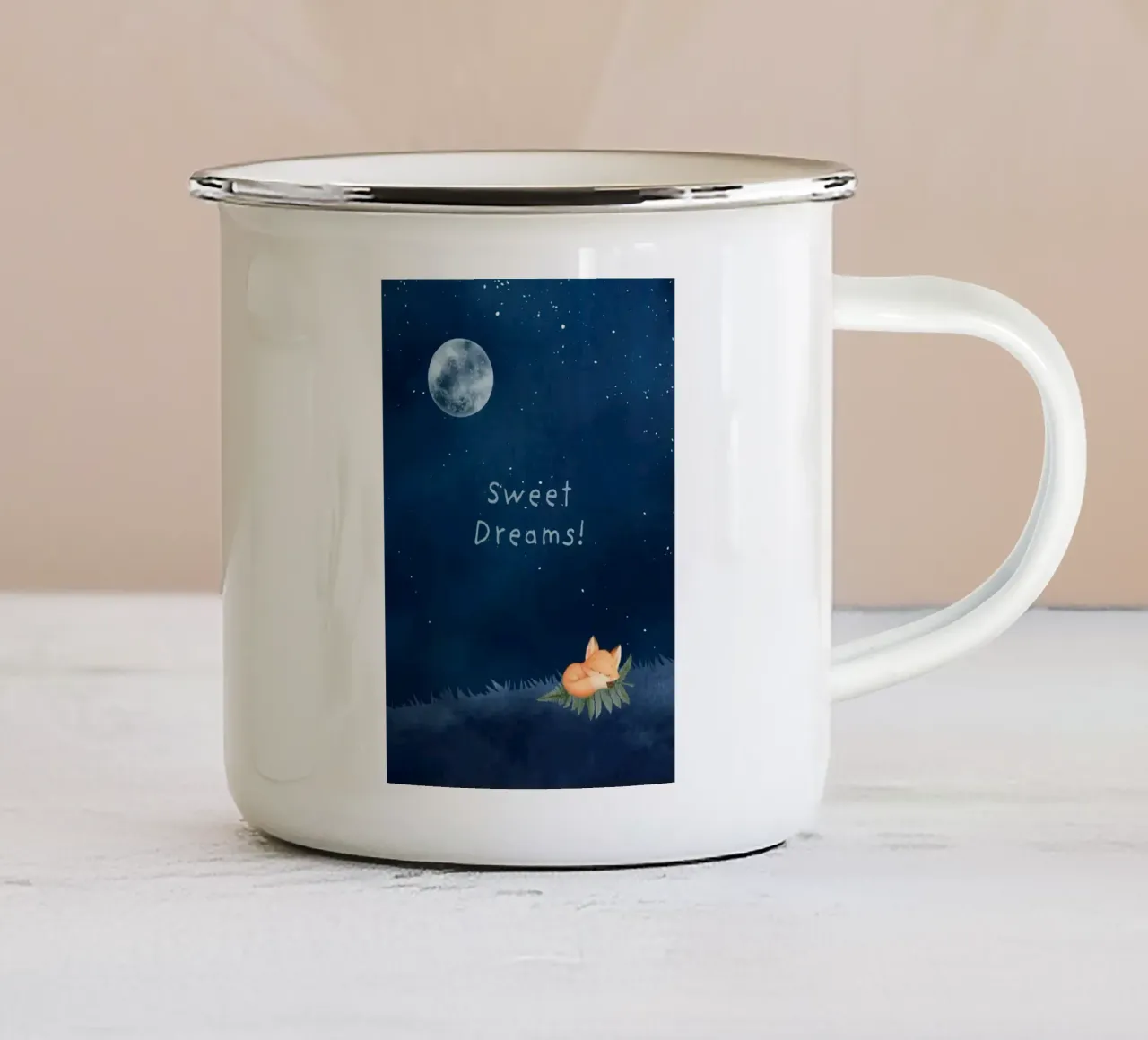 Sogni d'oro! tazza in smalto da ORION