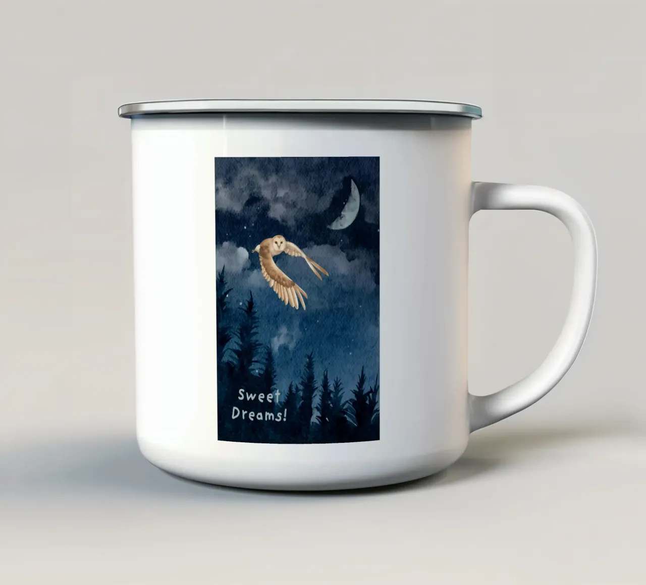 Sogni d'oro! tazza in smalto da ORION