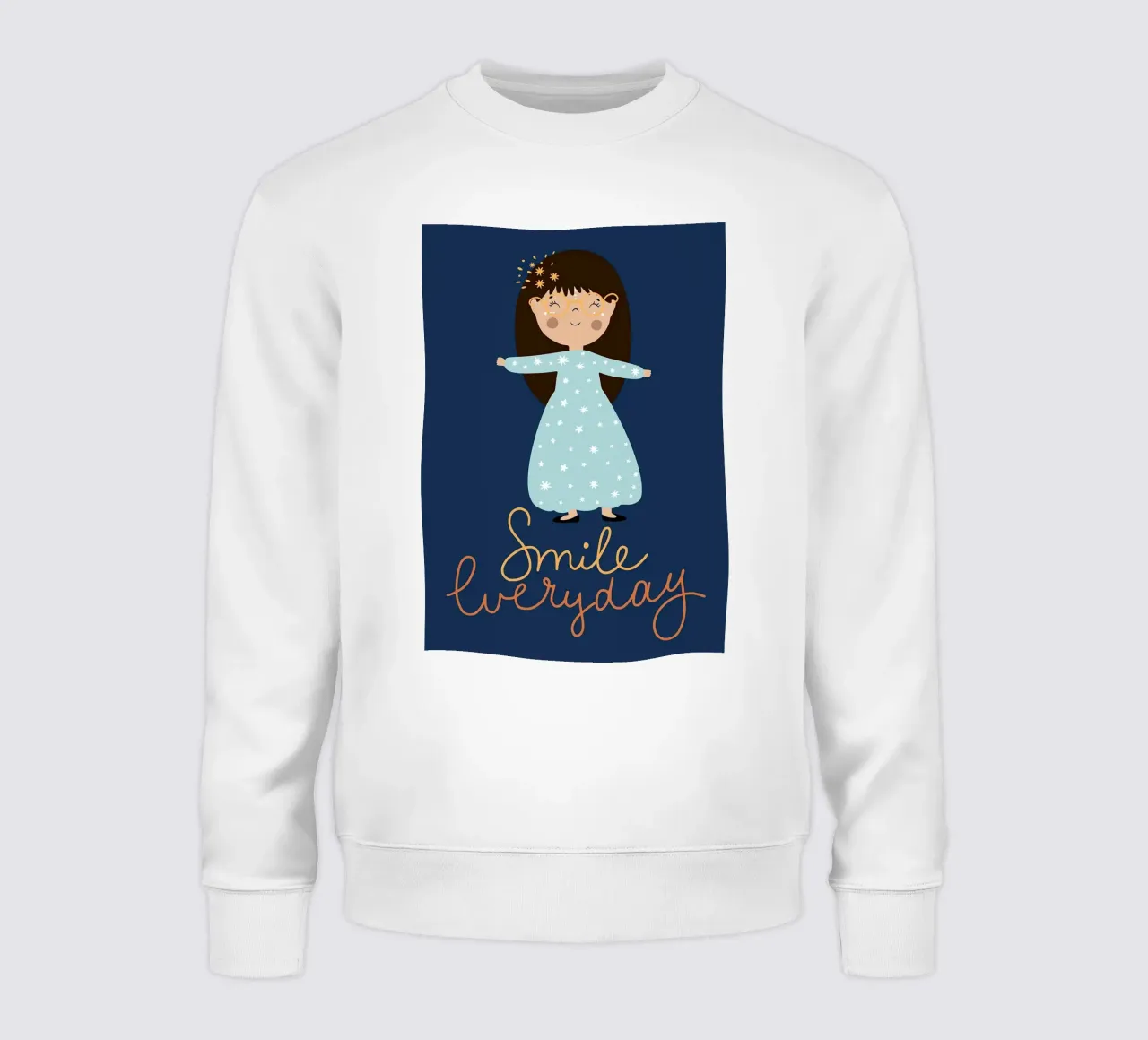 Sorridere ogni giorno felpa da ORION