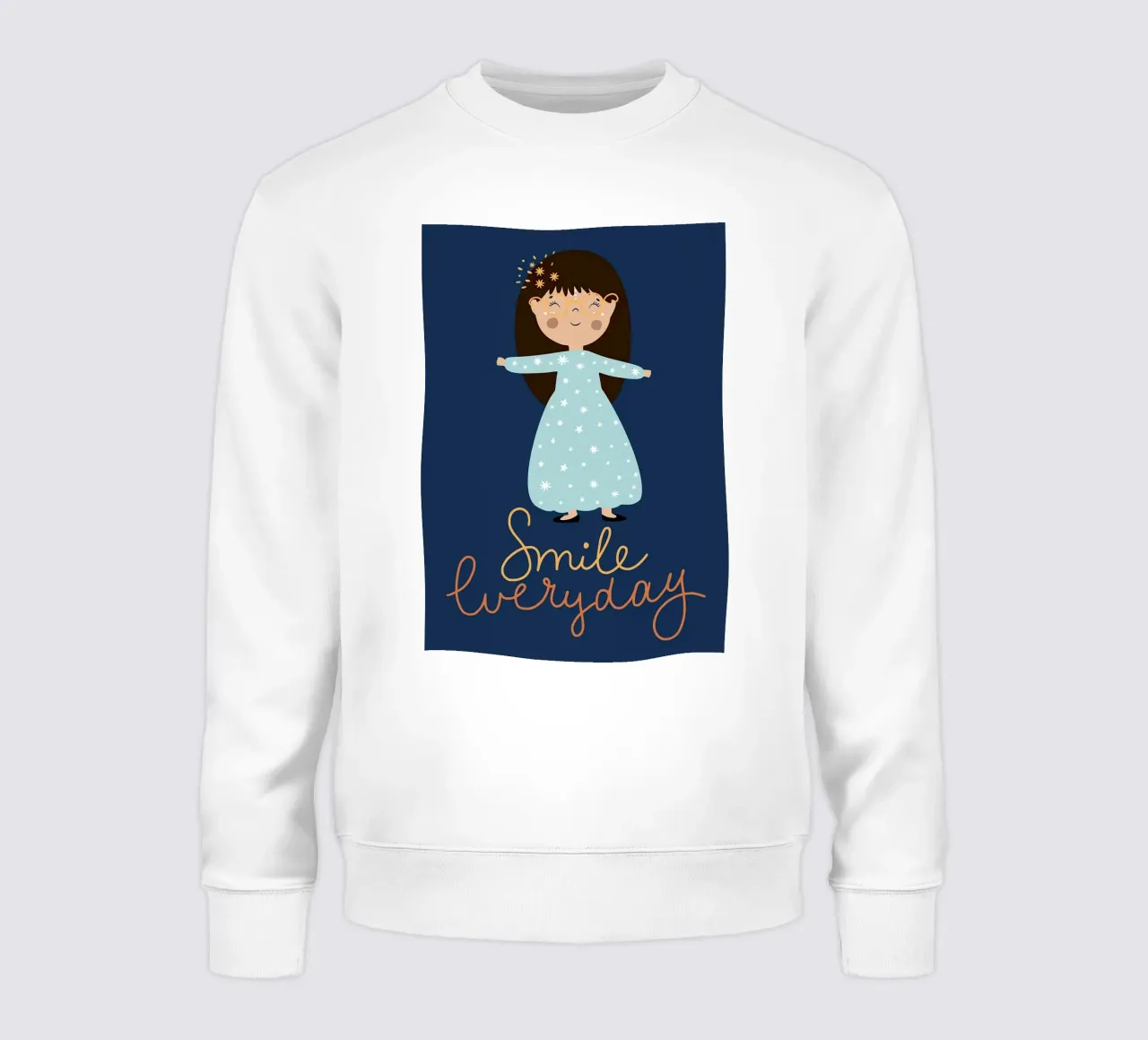 Sonreír todos los días sudadera de ORION