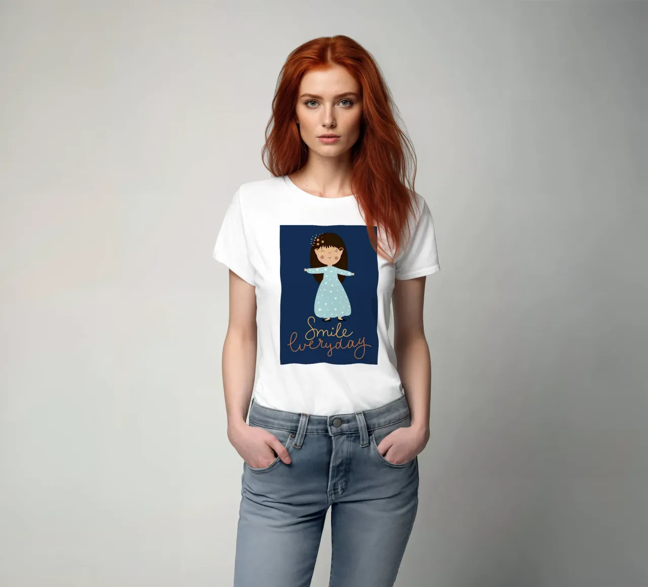 Sonreír todos los días camiseta de ORION
