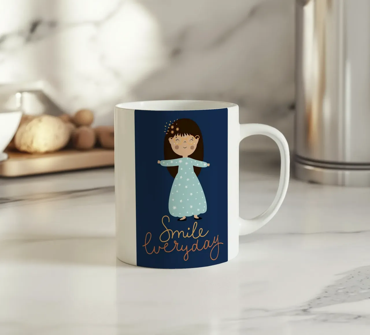 Sorridere ogni giorno tazza in ceramica da ORION