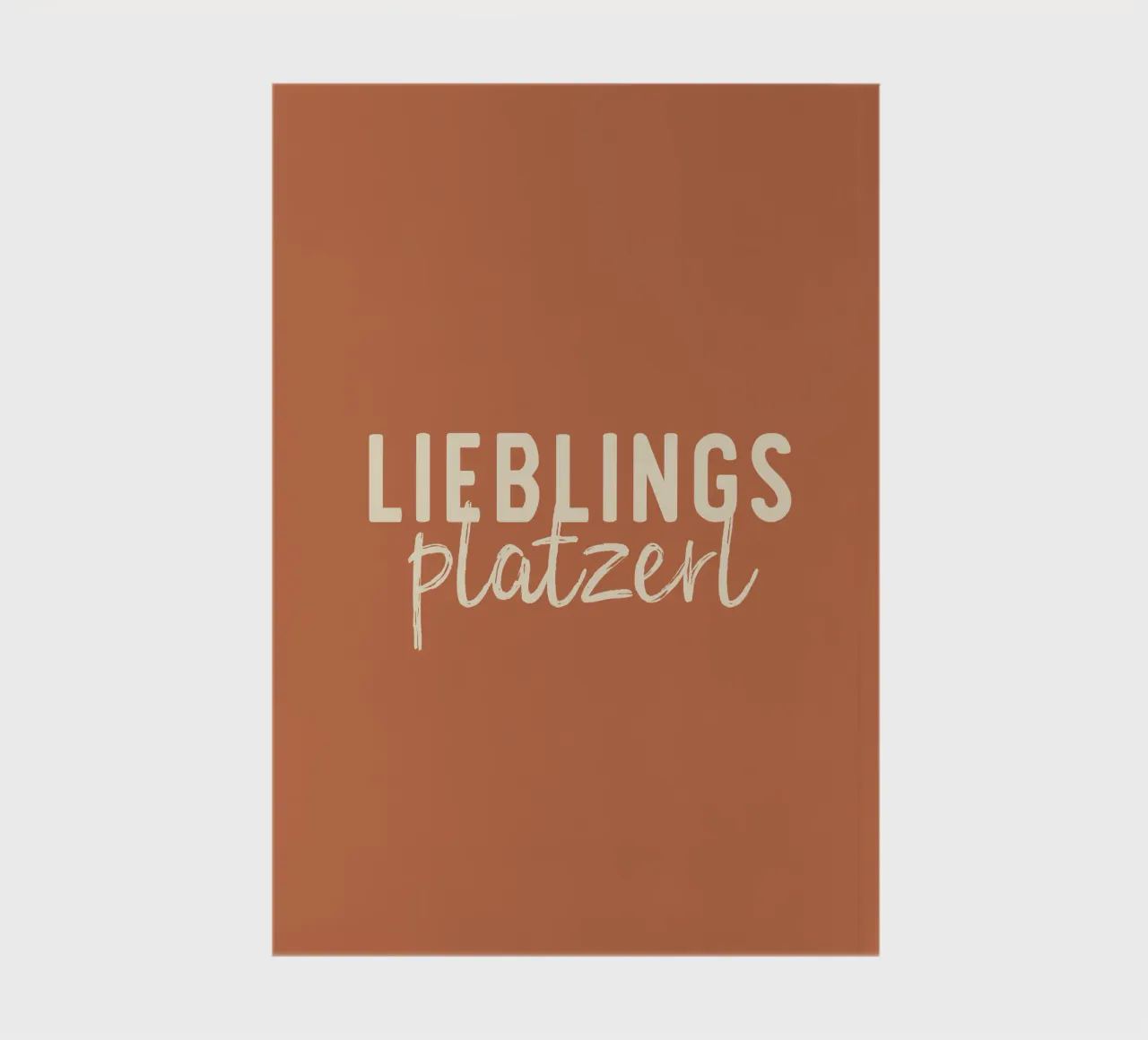 Lieblingsplatzerl notebook by Made in Bavaria