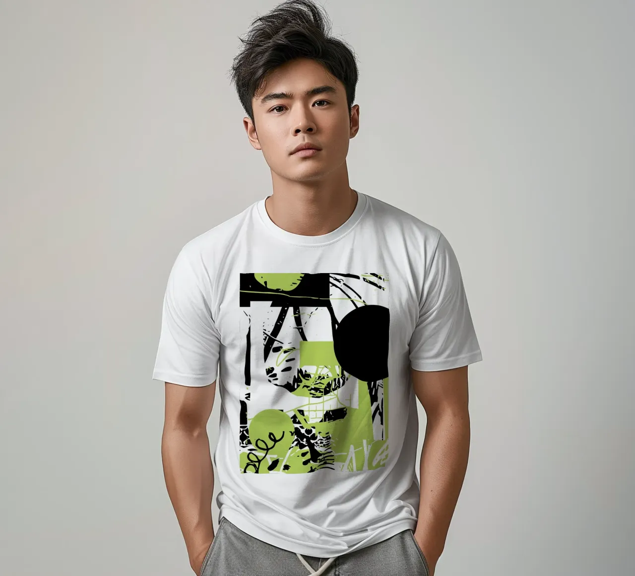 Graffiti Glitch t-shirt da Kim Hubball Studio