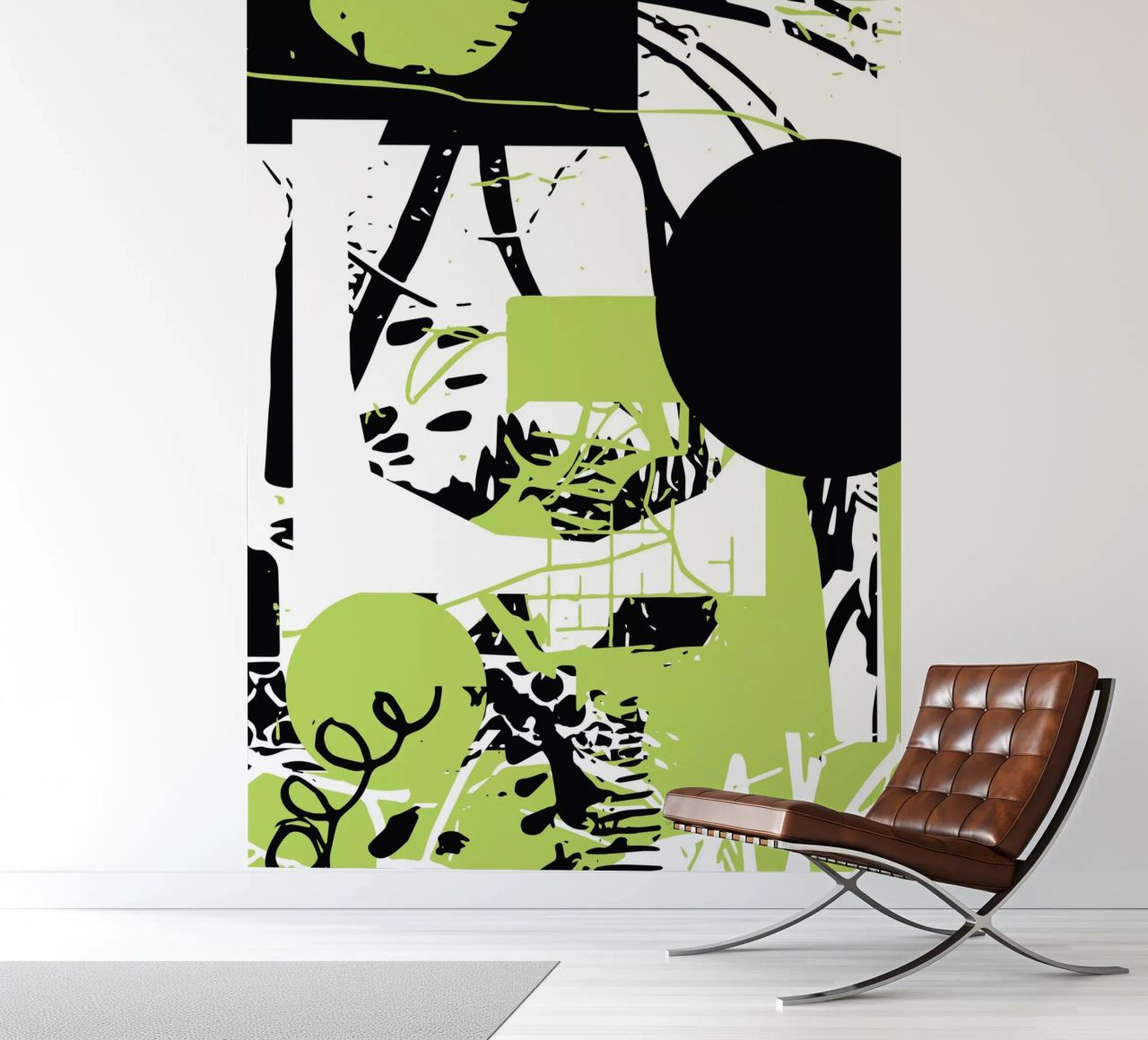 Graffiti Glitch photo wallpaper by Kim Hubball Studio