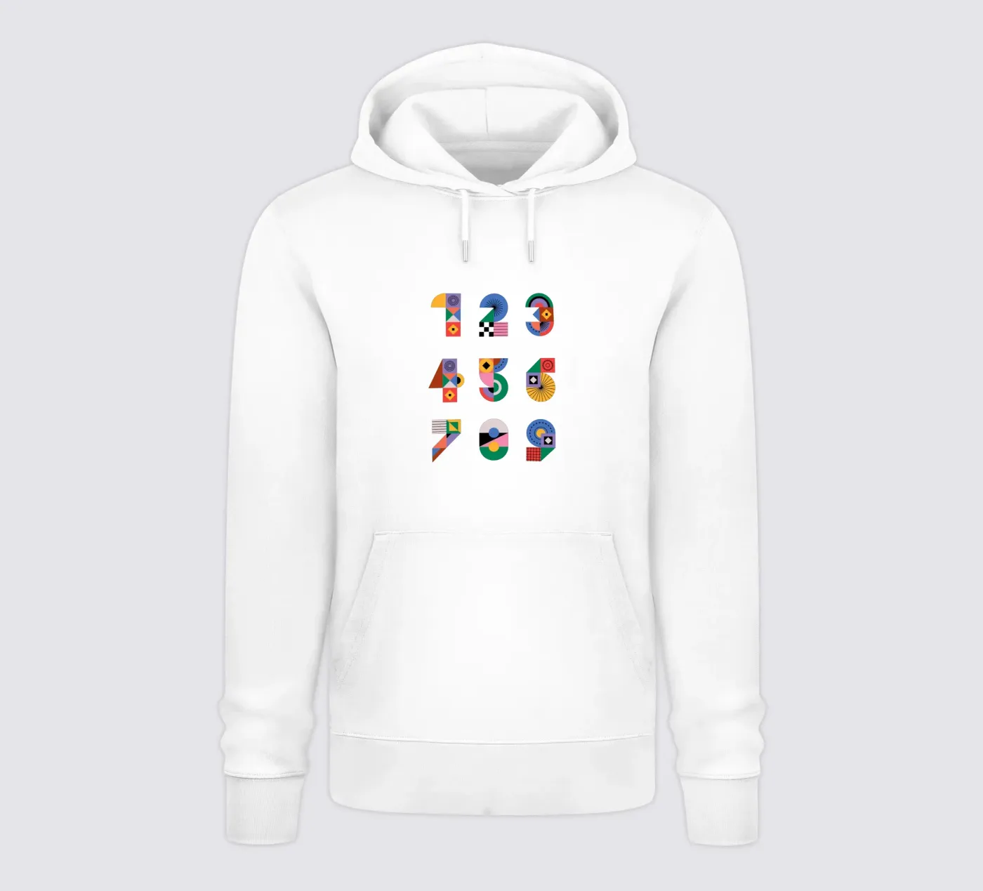 One Two Three hoodie by Tamsen Design