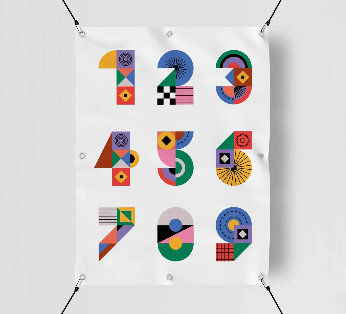 One Two Three PVC Plane von Tamsen Design