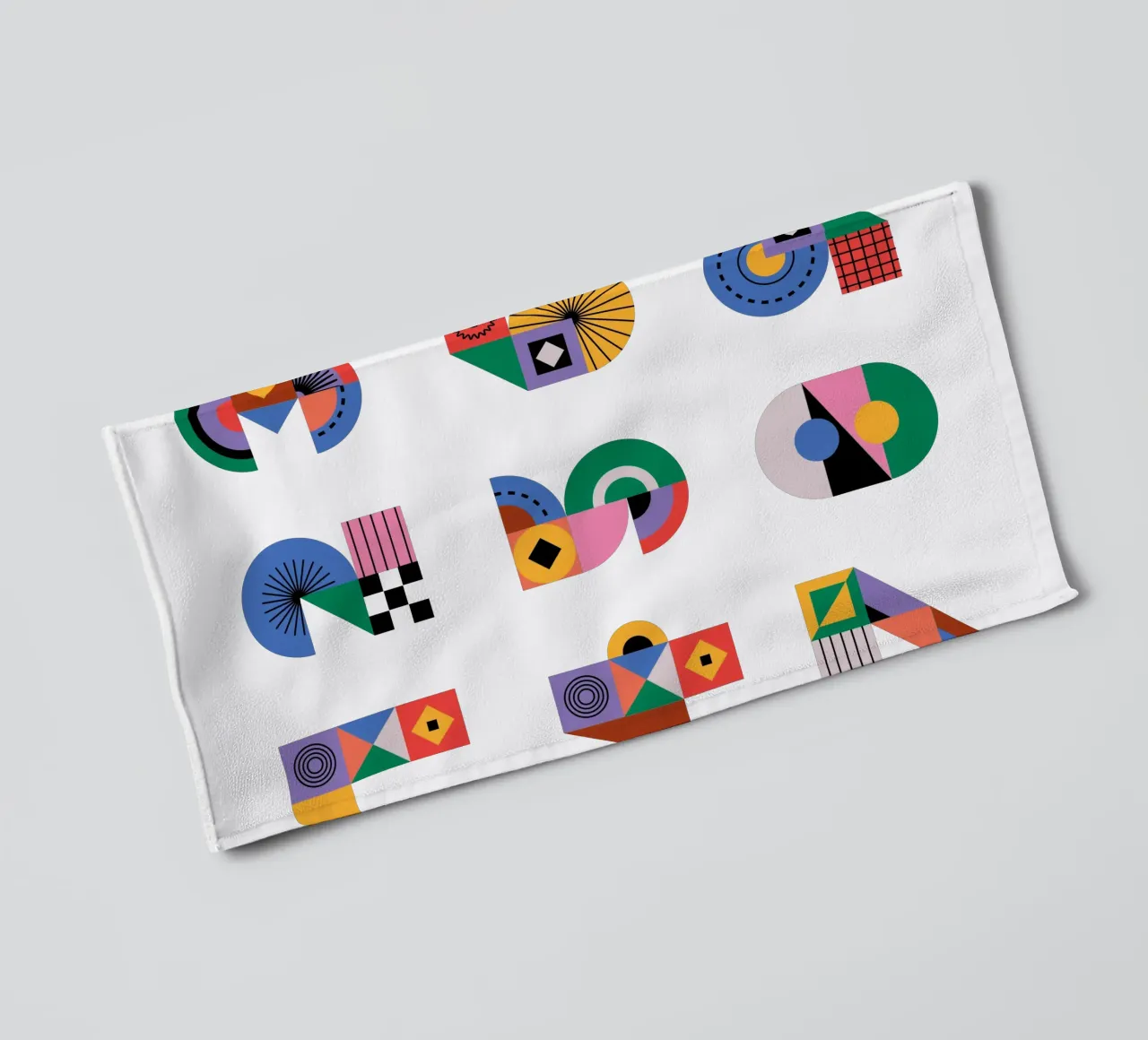 One Two Three serviette de bain de Tamsen Design