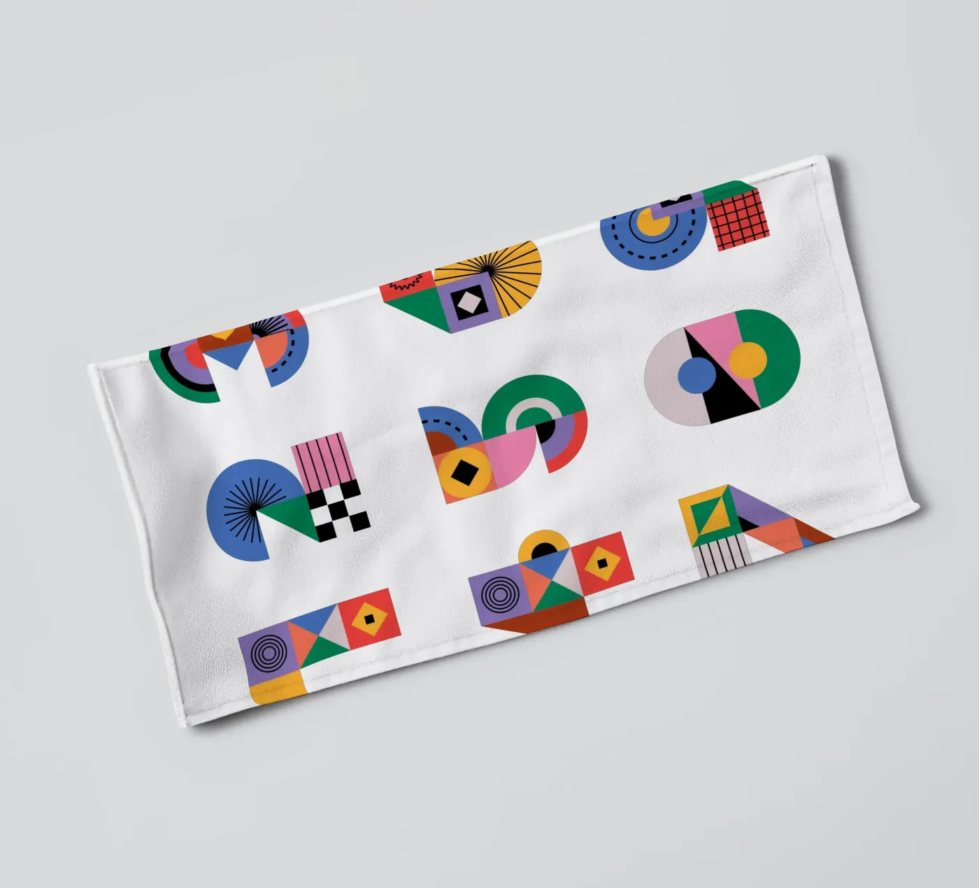 One Two Three towel by Tamsen Design