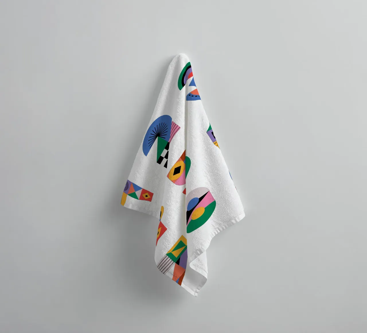 One Two Three serviette de bain de Tamsen Design