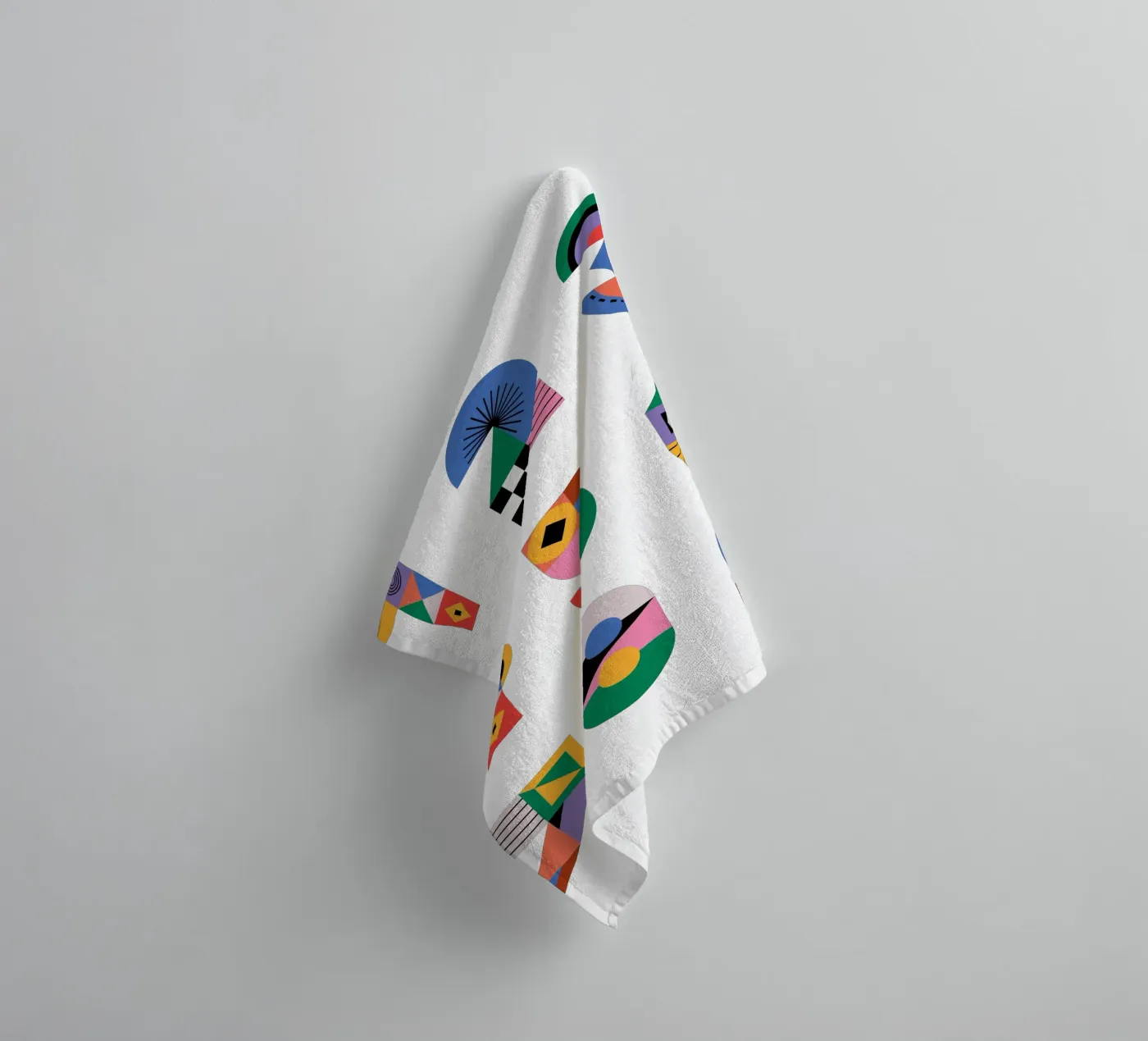 One Two Three towel by Tamsen Design