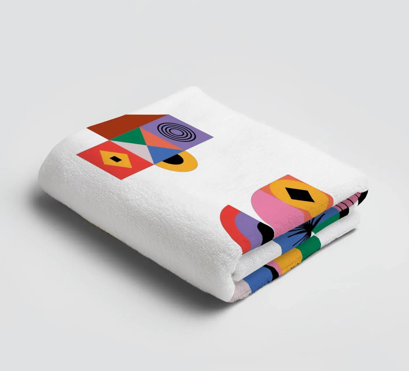 One Two Three towel by Tamsen Design