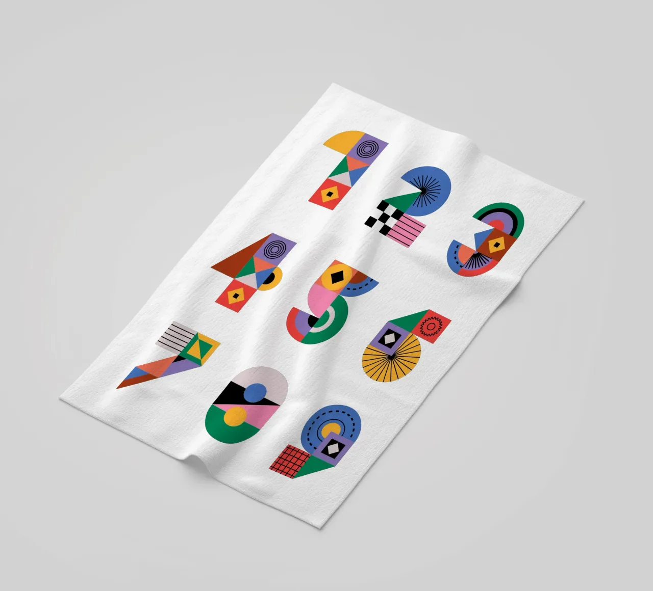 One Two Three telo mare da Tamsen Design